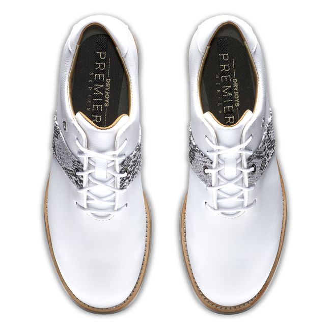 Zapatos de Golf Footjoy Premiere Series Mujer Blancas | UJEMCGW-69