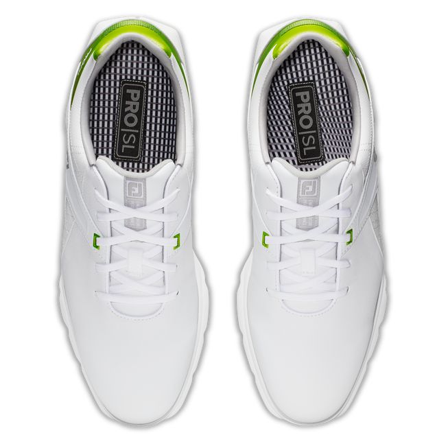 Zapatos de Golf Footjoy Pro|Sl Hombre Blancas | CTRHWSG-40