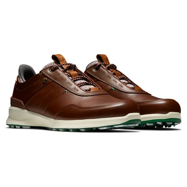 Zapatos de Golf Footjoy Stratos Hombre Marrones | IFPVOJR-46