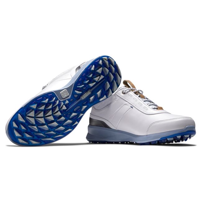 Zapatos de Golf Footjoy Stratos Mujer Blancas | CLAWYQB-02